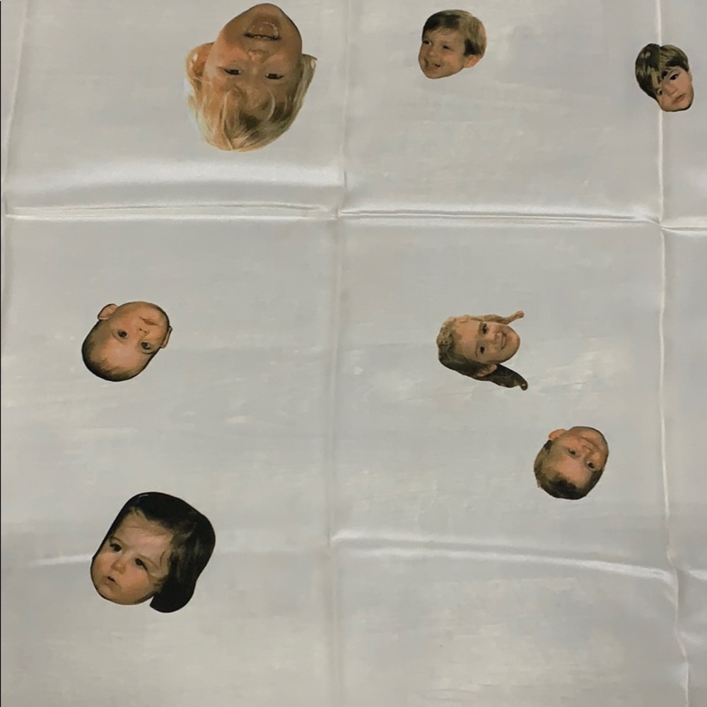 ROSEMARIE TROCKEL COLLECTIBLE SILK SCARF - Picture 2 of 5